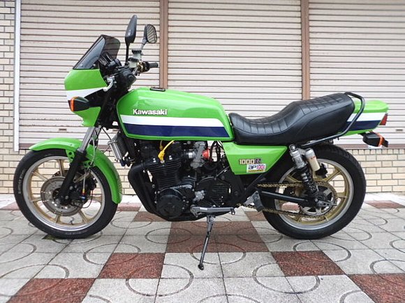 飯島モータース 販売車両 81年 Z1000J ライムグリーン