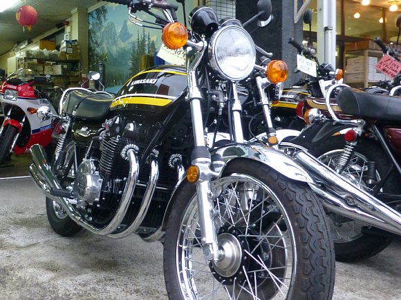 飯島モータース 販売車両 74年 Z1 イエロータイガー