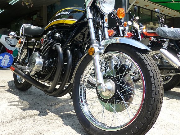 飯島モータース 販売車両 75年 Z1 イエロータイガー