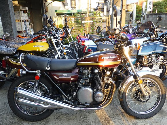 飯島モータース 販売車両 50年 750RS(Z2) 茶玉/TITLE> <meta
